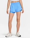 Nike One Women's Dri-FIT Mid-Rise 8cm (approx.) 2-in-1 Shorts