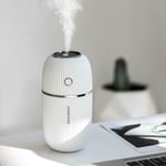 Humidifier 300ml Ultrasonic Usb Aroma Essential Oil Diffuser A White