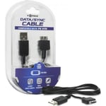 Tomee : câble chargeur USB pour console portable PS Vita (alimentation + transfert de données)