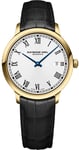 Raymond Weil 5485-PC-00359 Toccata Hvid/Læder Ø39 mm
