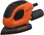 BLACK+DECKER 55 W Detail Mouse Electric Sander with 6 Sanding Sheets,... 