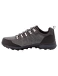 Jack Wolfskin Unisex Refugio Texapore Low M Walking Shoe, Grey Black, 12.5 UK