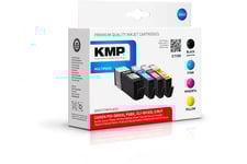 KMP MULTIPACK C110V - 4-pack - XXL-storlek - svart, gul, cyan, magenta - kompatibel - bläckpatron (alternativ för: Canon CLI-581CXXL, Canon CLI-581MXXL, Canon CLI-581YXXL, Canon PGI-580PGBKXXL)