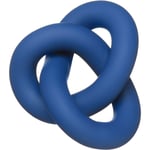 Cooee Design Knot Table Dekorasjon Liten, Royal Blue Keramikk