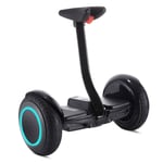 QINGMM Hoverboard,Allterrain Two Wheel Smart Electric Self Balancing Scooter,with Bluetooth Speaker And LED Lights, for Adult And Kids,Black