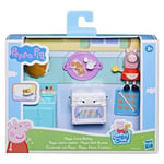 Peppa Pig Loves Baking 6 Piece Kitchen Playset Figure Oven Sink Cookie Trays Pie
