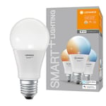 LEDVANCE Ledvance Smart+ WiFi dimbar LED E27 9 W, 3-pack