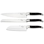 Knivset 3 delar, Black Wood
