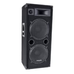 Ibiza Sound STAR210 - Enceinte Sono 1000W 2x 10''-25cm