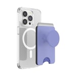 PopSockets: PopWallet+ for MagSafe - Adapter Ring for MagSafe Included - Card holder with an Integrated Swappable PopTop for Smartphones and Cases - Deep Periwinkle
