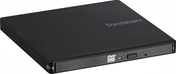Sandstrom Ultra Slim ekstern DVD/CD stasjon