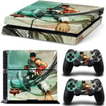 Official Street Fighter V PS4 Console and Controller Sticker Skins: Gloves
