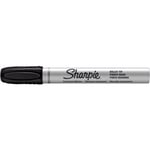 Sharpie permanent marker pro metal, rund spets, svart