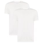 Nike 2P Everyday Essentials Cotton Stretch T-shirt Vit bomull Large Herr