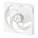 Arctic P14 140mm Pressure Optimised PWM Case Fan, White/Transparent, Fluid Dynamic, 1700 RPM - ACFAN00223A