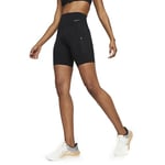 NIKE DQ5923-010 W NK DF GO HR 8IN Short Shorts Women's Black/Black Size 2XL