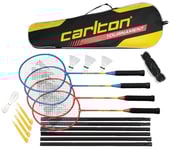 Sko Badminton Set Carlton Tournament 4 Rackets+3Shuttlecocks+Net+Bag