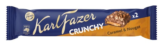 Karl Fazer Crunchy Caramel & Nougat 55g
