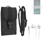 Holster for Google Pixel 6a + EARPHONES belt bag pouch sleeve case Outdoor Prote