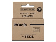 Actis Kh-653Bkr, Kompatibel, Svart, Hp, Hp Deskjet Plus Ink Advantage: 6000, 6075, 6475., 575 Sidor, Hög (Xl) Avkastning