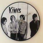 Iconic The Kinks Ray Davies vinyl record wall clock