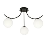 Emibig Lighting - Boston Ø65 - Takplafond - Svart/Vit