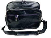 New Vintage NIKE 76 Pro Travel Shoulder Bag BA2923 Black Grey