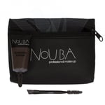 NOUBA Eyebrow Imrover Set eyebrow styling cream-gel set 30 + dubbelsidig applikator + mallar 3st + fodral (P1)