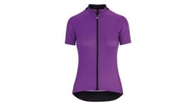 Maillot manches courtes femme assos uma gt evo violet venus