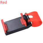 Steering Wheel Mount Mobile Phone Holder Car Bracket Red