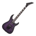 Jackson - JS Series Dinky Arch Top JS32Q DKA - Transparent Purple Burs