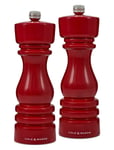 Salt And Pepper Mill Set London Cole&Mason Home Kitchen Kitchen Tools Grinders Salt & Pepper Shakers Red Cole & Mason