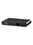USB-C Multiport Adapter - HDMI & VGA - Mac / Windows / Chrome - docking station - VGA HDMI