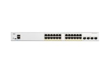 Cisco Catalyst 1200-24FP-4G - switch - 24 portar - smart - rackmonterbar