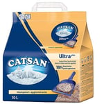 Litière pour chat ultra agglomérante Catsan - Ultra absorbante - En granulés d'argile - Lot de 2