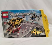 Lego Racers Chopper Jump 8196 Fold Out Race Track New Sealed Retired Damaged Box