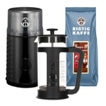 House of Barista Kaffekvarn Inkl. Bialetti Smart Kaffepress 0,35 L & Kaffe