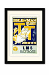 Pyramid International Isle Of Man (Tt Races) A3 Framed and Mounted Print