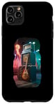 Coque pour iPhone 11 Pro Max Ampli de guitare artistique psychédélique au design cool à bascule