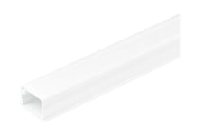StarTech.com Solid Cable Management Raceway with Adhesive Tape & Cover, 3/4"(19mm)W x 1/2"(13mm)H, 6ft(1.8m) length, PVC Network/Power Cord Hider Kit, Wall Wire Duct System, UL Listed - UL94 V0, M1 Fire Rated (CBMOWD2013) - kabelränna - TAA-kompatibel