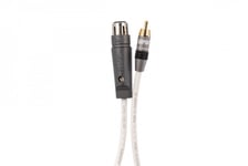 SUPRA Sublink XLR F-RCA Vit 4m