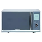 Daewoo KOC8HAFR 900W, 25L Combination Microwave |1950W Grill & 1950W Convection Oven | Easy-To-Clean Stainless Steel Cavity | Jet Defrost Function | 8 Auto Cook Pre-Settings | Adjustable Timer, Silver