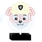 Paw Patrol LED Neonskylt på fot - Rubble