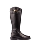 Barbour Womens Calmsden Boots - Black - Size UK 5