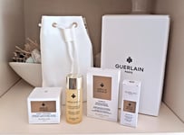 GUERLAIN Abeille Royale Luxury Pouch & Miniatures Day Cream, Serum, Lotion & Oil