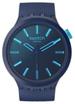 Swatch SB05N113 INDIGO GLOW (47mm) Blue Dial / Blue Bio- Watch