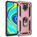 Xiaomi Redmi Note 9S/Note 9 Pro Military Armour Case Rose Gold