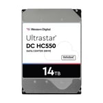 Western Digital Ultrastar 3.5in 26.1MM 14000GB 512MB 7200RPM SATA ULTRA 512E SE DC HC550