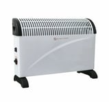New 2KW Free Standing Convector Heater 3 Adjustable Heat Settings