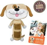 Soft Toy Seatbelt Buddy Friend Patches Spot the Dog Cuddly plush Dog   52940